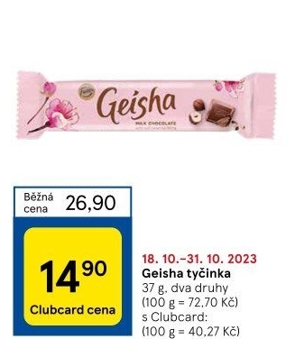 Tyčinka Geisha