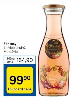 Vína Fantasy Migdal Chateau Cojusna