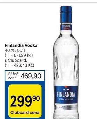 Vodka Finlandia