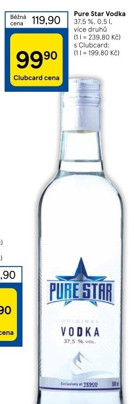 Vodka Pure Star