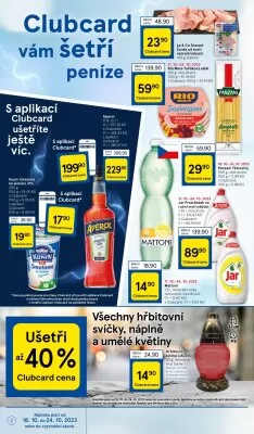 akční leták Tesco 18.10.2023-24.10.2023
