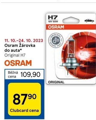 Autožárovky Osram
