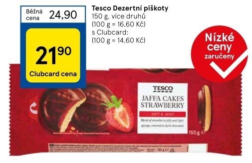 Čokopiškoty Tesco