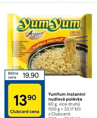 Instantní polévka YumYum