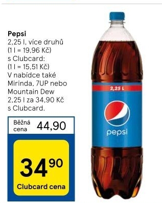 Limonáda Pepsi