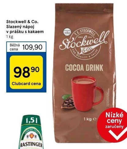 Nápoj instantní kakaový Stockwell &amp