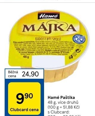 Paštiky Hamé
