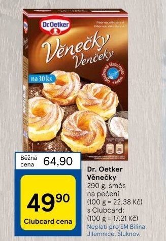 Směs na věnečky Dr. Oetker