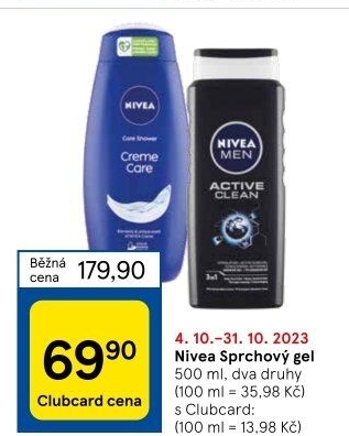 Sprchový gel Nivea