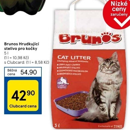 Stelivo pro kočky Brunos