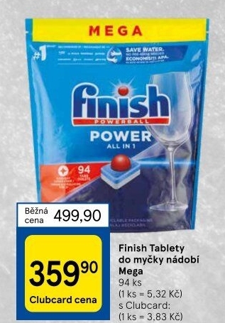 Tablety do myčky Finish