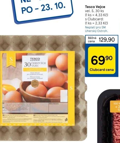 Vejce S Tesco