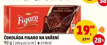 Čokoláda na vaření Figaro