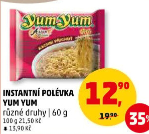 Instantní polévka YumYum