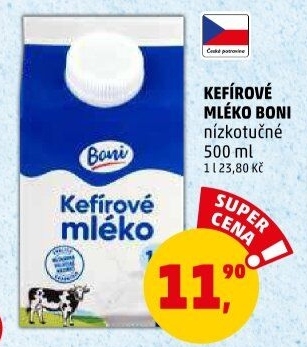 Kefírové mléko Boni