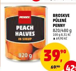 Kompot broskve Penny