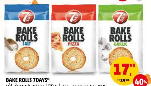 Krekry Bake rolls 7 Days