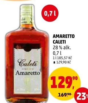 Likér Amaretto Caleti