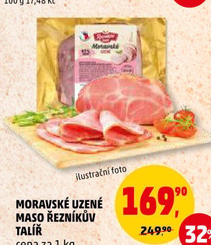 Moravské maso uzené Řezníkův talíř
