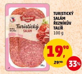 Salám turistický Řezníkův talíř