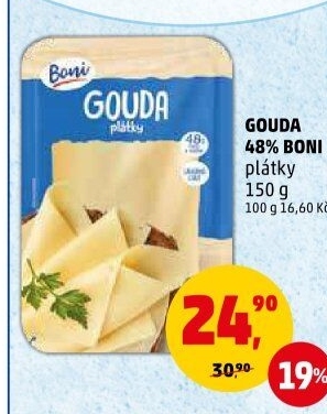 Sýr Gouda 48% Boni