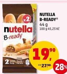 Tyčinka Nutella B-ready