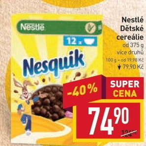 Cereálie Nestlé