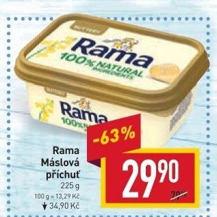 Margarín máslová příchuť Rama