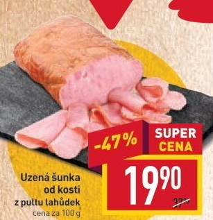 Šunka uzená od kosti