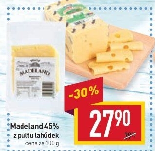 Sýr Madeland 45% Madeta