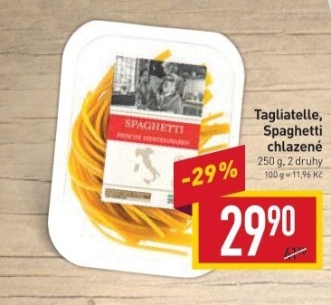 Těstoviny chlazené