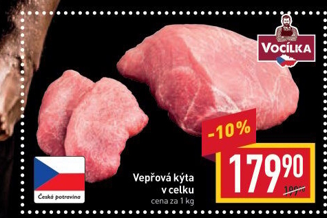 Vepřová kýta Vocílka