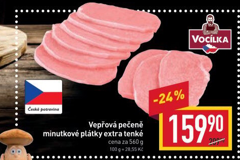 Vepřová pečeně Vocílka