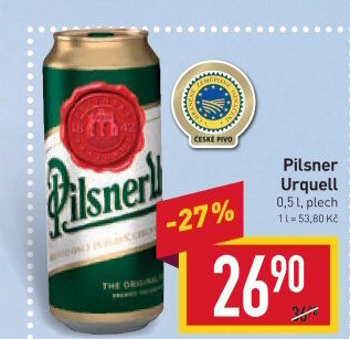 Pivo Pilsner Urquell