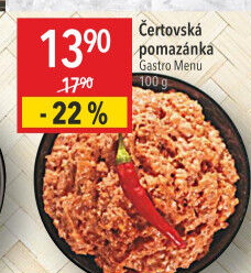 Čertovská pomazánka