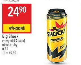 Energetický nápoj Big Shock