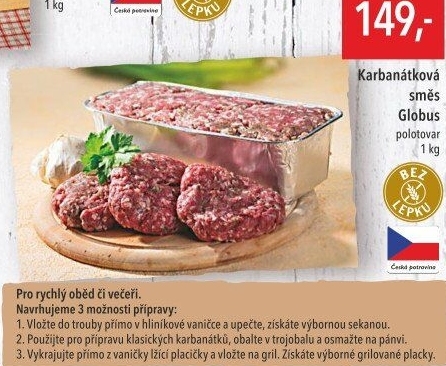 Karbanátková směs Globus