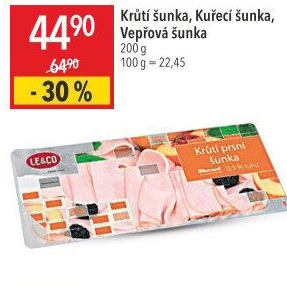 Šunka krůtí prsní LE&amp
