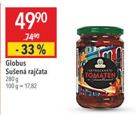 Sušená rajčata Globus