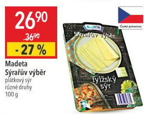 Sýr tylžský Sýrařův výběr Madeta