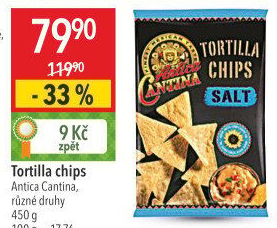 Tortilla chips Antica Cantina