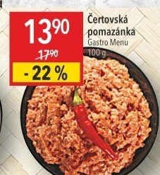 Čertovská pomazánka