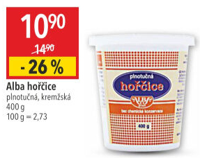 Hořčice plnotučná Alba