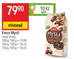 Müsli Mysli na zdraví Emco