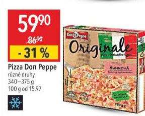 Pizza mražená Don Peppe