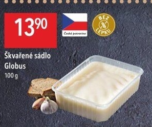 Sádlo škvařené Globus