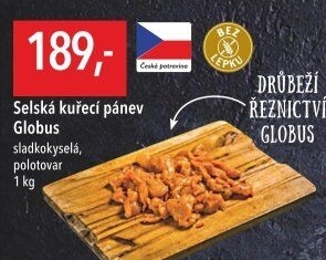 Selská kuřecí pánev Globus
