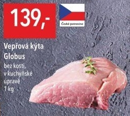 Vepřová kýta bez kosti Globus