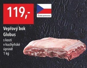 Vepřový bok s kostí Globus