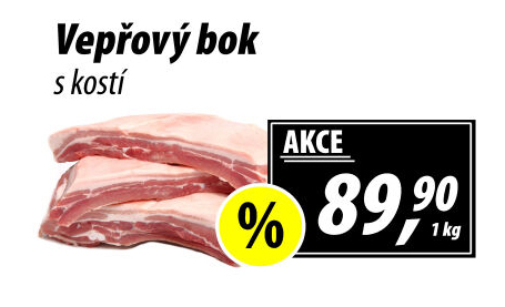 Vepřový bok s kostí